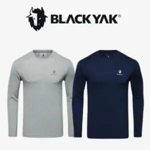 블랙야크 남성 울 블랜드 라운드 티셔츠 아웃도어 등산 티셔츠 1BYTSF4016