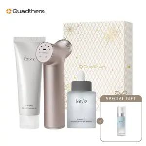 [쿼드쎄라][리뷰이벤트] 티탄 물광 패키지 / 티탄 + 마스크젤80g + 히알라겐앰플50ml(+전용 거치대 증정)