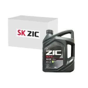SK엔무브 지크 X7 LS 5W30 1박스 디젤엔진(DPF, C2/C3, 6L x 3개)