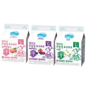 덴마크 드링킹 275mL 9팩(복숭아3+베리믹스3+사과3)/냉장무배