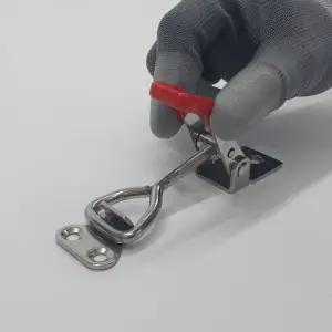 스텐 간격조절 걸고리 매미고리 중/장치/창문/잠금/문잠금/샷시/화장실/문/문걸쇠/방충망/여닫이/서랍/잠금