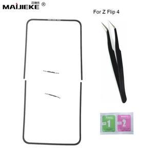 MAIJIEKE LCD 디스플레이 스크린 플레이트 프레임 삼성 호환 갤럭시 호환 Z 플립 5 3 4 F711 F721B 폴드 중