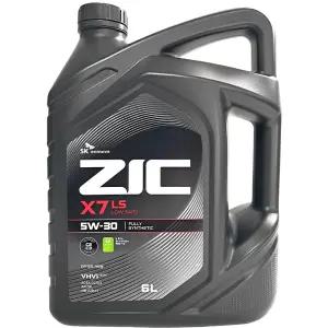 지크 X7 LS 5W30 6L ZIC C2/C3 엔진오일 SK엔무브