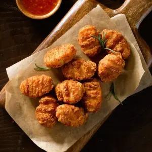 [마니커에프앤지] 리얼통살 치킨너겟 300g x 4봉 (닭고기 함량 80%)