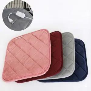 국산 사무실 온열 전기 usb 발열 방석 카본열선 시장 사무실 낚시 1인용 4컬러