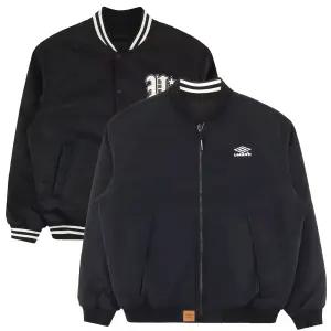 엄브로 리버시블 봄버 패딩 자켓 UR124CPJ21BLK