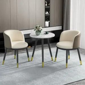 2인용 테이블 세트 카페 원형 의자 베란다