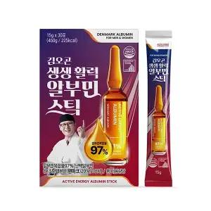 김오곤 생생 활력 알부민스틱 15g, 30포, 1개