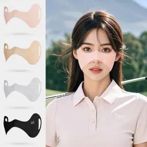 나비날개 큐빅로고 하프 마스크 ELS-124