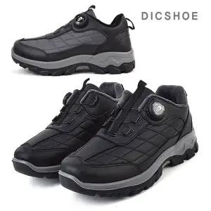 [딕슈] 남성 기모 안감 다이얼 경등산화 멀티 트레킹화 4cm TKMS382