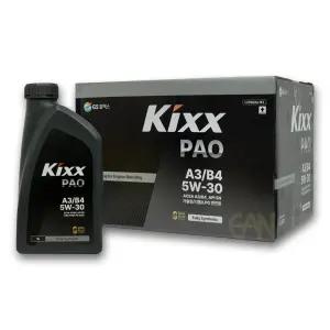 킥스 파오 에이쓰리비포 KIXX PAO A3B4 5W30 1L 12개 1BOX