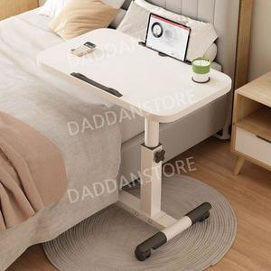 이동식 테이블 노트북 이동식테이블 각도조절 데스크 원목