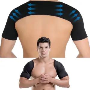 양쪽 어깨보호대 2종 군인 어깨 운동 보호대 통기성 신축성