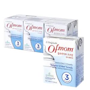 오브맘 볼로네이즈 액상분유 3단계 6개입