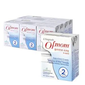 오브맘 볼로네이즈 액상분유 2단계 12개입