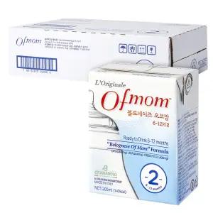 오브맘 볼로네이즈 액상분유 2단계 24개입