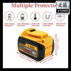 [호환] 2026 100% 새로운 9.0-12.0Ah 리튬 교체 배터리 dewalt 호환 DCB184