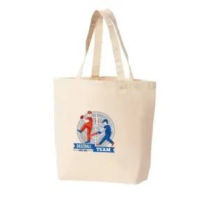 에코백 토트백 야구게임 베이스볼 스포츠 던지고 치고 달리고 그림 다양한 사이즈