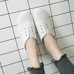 [셀러허브 패션]OHS-TWS713 배색 스니커즈 블로퍼 4컬러