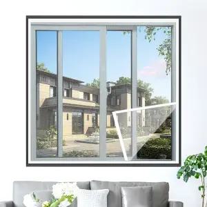 이지설치 무타공 찍찍이 방충망