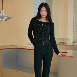 [에고이스트](광주신세계)리본 꼬임 뷔스티에&슬림 티셔츠 SET( EQ4CL263)