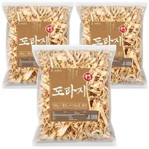 국산 건도라지 말린 도라지 500g X 3개