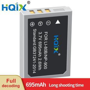 올림푸스 T-100 카메라용 HQIX LI-80B 배터리 충전기