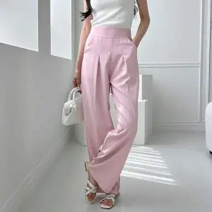 쉬인 HI79HR88 폴리 원턱 반밴딩 슬랙스 SD-240506