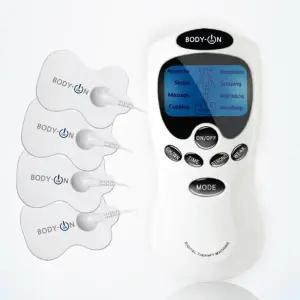 저주파 피로회복 안마기 강도조절 4팩 휴대타이머기능 가정전기 자극 8가지모드 개인 리필 마사지기