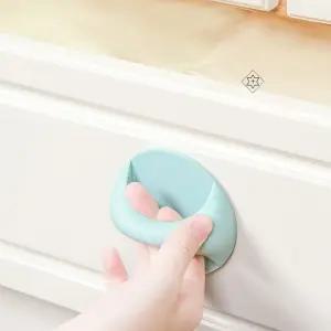 유리창 창문 손잡이 다용도 무타공 붙이는 손잡이 문손잡이