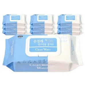 미엘 클린워터 청소용 물티슈 180 x 200 ... 10개