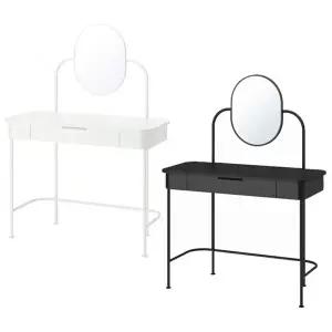 이케아 GRAFJALLET 그로피엘레트 화장대 100x42cm/거울포함/인테리어책상/수납형화장대