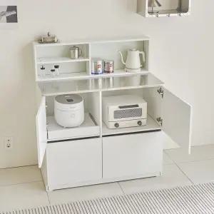 포스트모던 소노마 1000 밥솥 전자레인지 홈바 E0 주방수납장