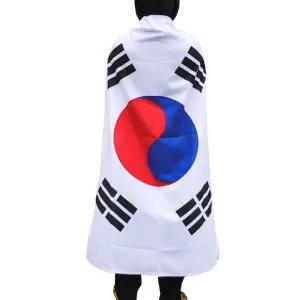 국산 태극기 7호 90x135cm 고급형 게양용 대형 국기 방수 국경일 학교 행사