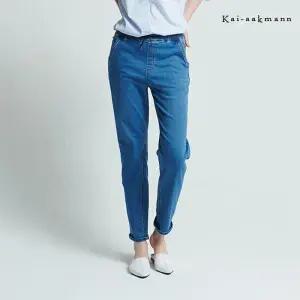 [택가 74000원][카이아크만]여) 밴딩 저온스 데님 팬츠(HIPEDDT512P)