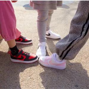 나이키 키즈 코트 버로우 리크래프트 아동 주니어 운동화 벨크로