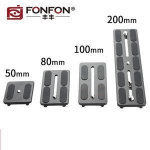 Arca 스위스 사양 퀵릴리즈 플레이트 빠른 장착 50mm 80 100 길이