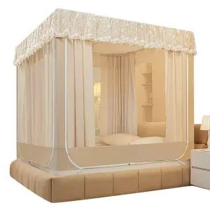 사각 난방텐트 지퍼 방음 커튼 두꺼운 보온 기숙사 수면