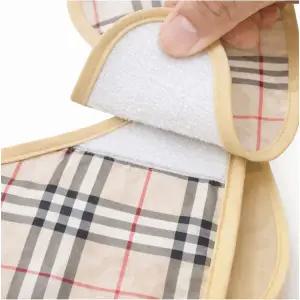 분리형 성인용 식사용 방수원단 실리콘받침 턱받이