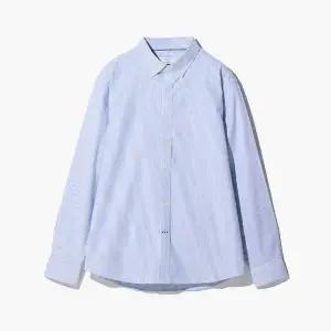 [하프클럽/에스티코]Compact Stretch Oxford_블루 스트라이프 (Easy Fit) DDSWZ05ETL
