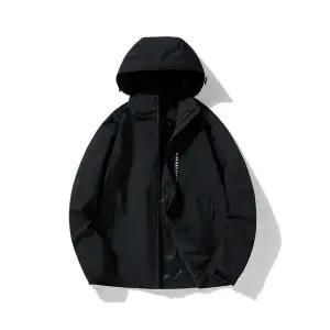 남성용 캐주얼 기능성 바람막이 점퍼 아우터 봄가을 빅사이즈 루즈핏 아웃사이즈어 후드 스포M3