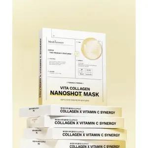 메디앤서 [정가 60,000원] 기미톤업 비타콜라겐 나노샷 마스크 1박스 10매