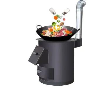 다용도화덕 드럼통 아궁이 무쇠 소각로 만들기 난로