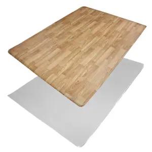 거실 냉기 층간소음방지 폭신 장판무늬 메이플 놀이방매트 140x170cm 보온 방수깔개
