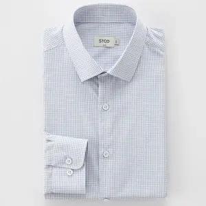 [하프클럽/에스티코]STCO 세이브존04 S/S 봄 체크 슬림핏 셔츠 1DS24108
