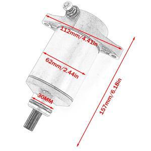 스즈키 LTF250 쿼드 러너 킹 31100-19B00 용 스타터 모터 북극 고양이