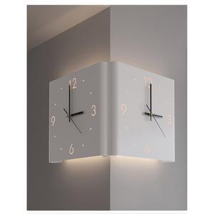 아트 양면 코너 단면 벽설치 화이트스타일1 골동품 아날로그 무소음 장식 무드등