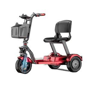 용 접이식 전동스쿠터 오토바이 600W 운전 이중 삼륜차 블랙골드 자토바이