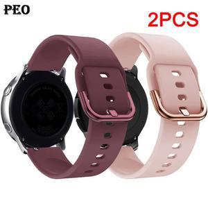 Amazfit Bip3 3Pro GTS2 2E 3 4 4Mini GTR GTR2 시계 클래식 갤럭시 6 22mm 20mm 스트랩 S3용 워치 7 실리콘 5 삼성