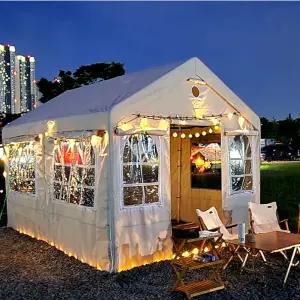 장박 텐트 몽골 대형 3x3세트 가제보 조립식 그늘막 방수 야외 쉘터 포장마